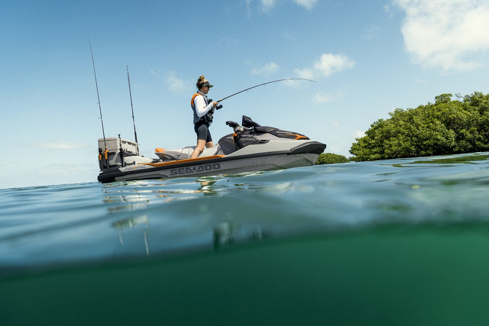 Sea-Doo Fish Pro Trophy 170 on the water