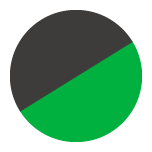 Eclipse Black / Laguna Green